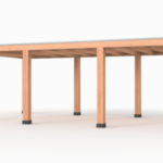 Douglas overkapping, 407 x 869 cm Verando, Living